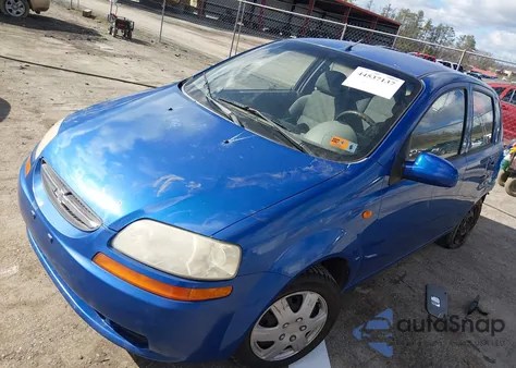 2004 Chevrolet Aveo from USA, damaged, VIN KL1TD62614B152408